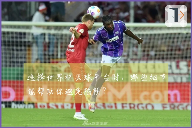 选择世界杯买球平台时，哪些细节能帮助你避免陷阱？