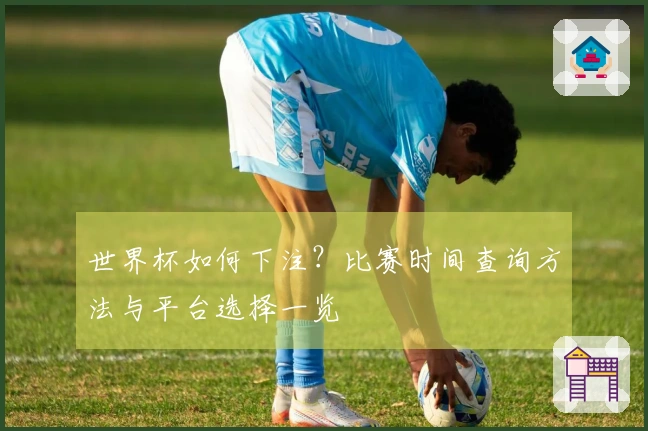 世界杯如何下注?比赛时间查询方法与平台选择一览