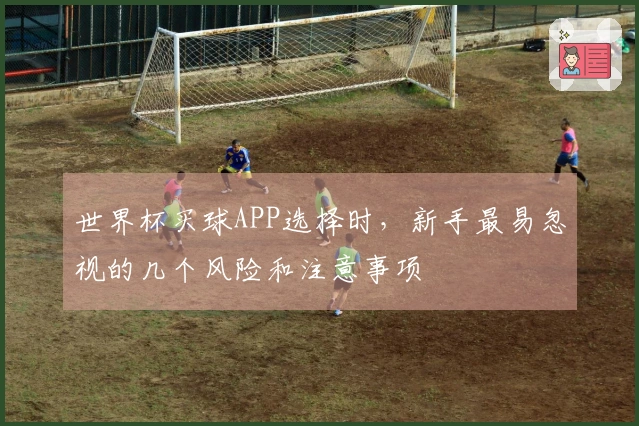 世界杯买球APP选择时，新手最易忽视的几个风险和注意事项